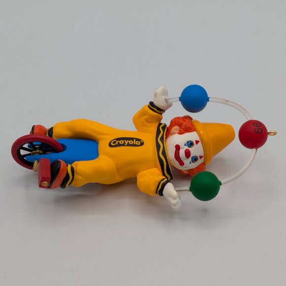 Hallmark Keepsake Clownin' Around Crayola Ornament 1999 NIB - Picture 5 of 11